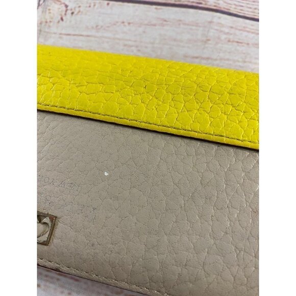 Kate Spade Yellow Tan Women's Wallet - OS - Picture 2 of 8